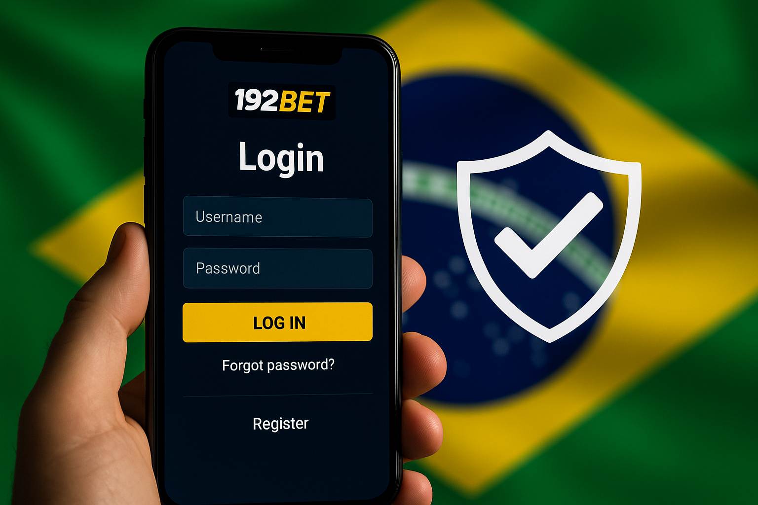 Criar uma nova Conta no plataforma 192BET 