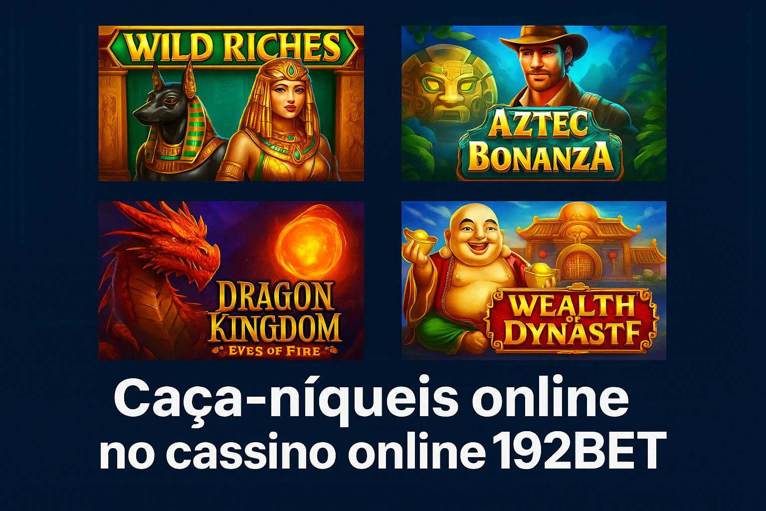 Explore o mundo das slot machines no 192BET Casino
